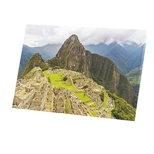 Tableau Machu Picchu Toile Imprimée : Le Cadeau Idéal pour Passionnés de Voyage