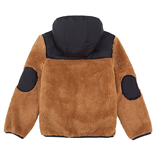 Rokka&Rolla Boys' Hooded Sherpa Fleece Lined Jacket2