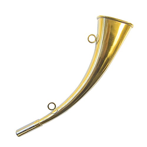 Laiton poli Elless L.25 plaque corne jaune pour béquille double