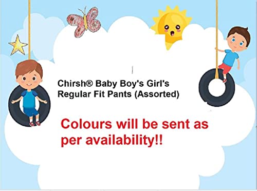 Image of Baby Boys' & Girls Pyjamas Regular Fit Cotton Printed Pajama Pants | Toddlers Lower | Track Pants | Kids Pyjama | Infants Joggers | Child Trackpants Pack of 3 (3-4 Years)