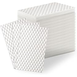 Magic Cleaning Sponge Sheets 30 Pack Textured Melamine Eraser Pads, Convex Point Scrubbers for Kitchen, Bathroom, Office, Rental Home, Sink, Tub, Wall and Multi-Surface Stain Removal