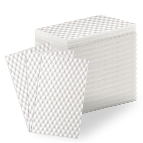 Magic Sponge Eraser Sheets- Garvonti 60 Pack Melamine Foam Sheet in Bulk, Convex Point Heavy Duty Melamine Eraser, Thickened Disposable Melamine Foam Cleaning Eraser Pads