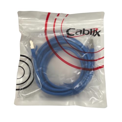 Cable Ethernet S/FTP Cat 6A 10ft con Boot Azul miniatura 5
