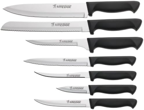 J.A. Henckels International Everedge 13-Piece Knife Set with Bonus Cheese Knife