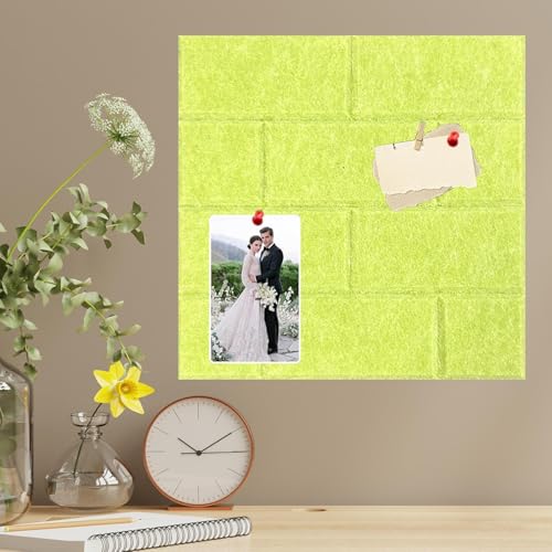 Tableaux d'affichage auto-adhésifs en feutre avec carreaux modulables
