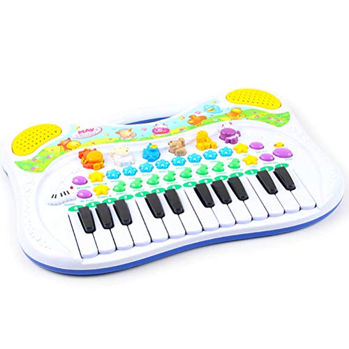 Baby Klaviertastatur, Baby Cartoon Tier Klavier Musikinstrument Spielzeug, multifunktions Elektronische Kinder Tastatur Klavier Musikinstrument Spielzeug Kinder Geburtstagsgeschenk