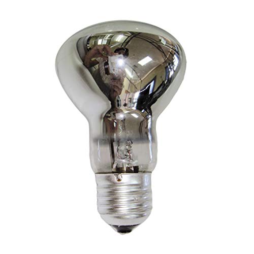 LightED Bombilla reflectora incandescente R63 de 60W rosca E27, luz cálida 2700K y regulable