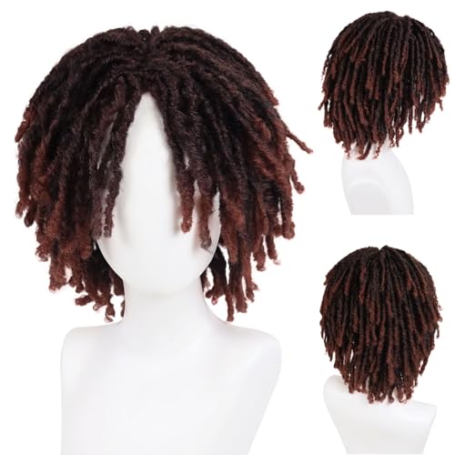 Perruque pour homme à dreadlocks pour soirée cosplay et festivals