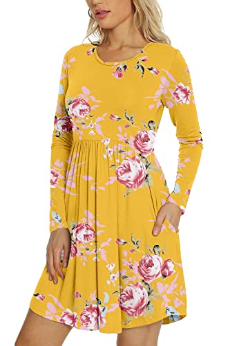 Amazon Brand - Find. Langärmlige, ausgestellte, übergroße, Dehnbare...