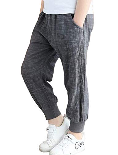 [ビートーク] COTR ゆったり 綿麻 ロングパンツ ジョガーパンツ