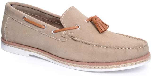 Silver Street London Hombres Milford Borla Mocasines Ante Zapatos de Casuales Slip On cómodo Loafer