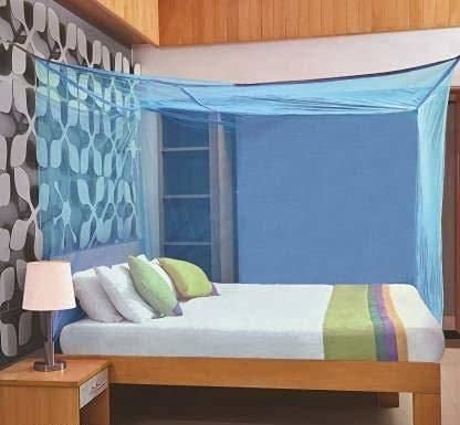 NISSI Mosquito net (Blue, Queen Size Bed (5X 6.5 ft))-image-31