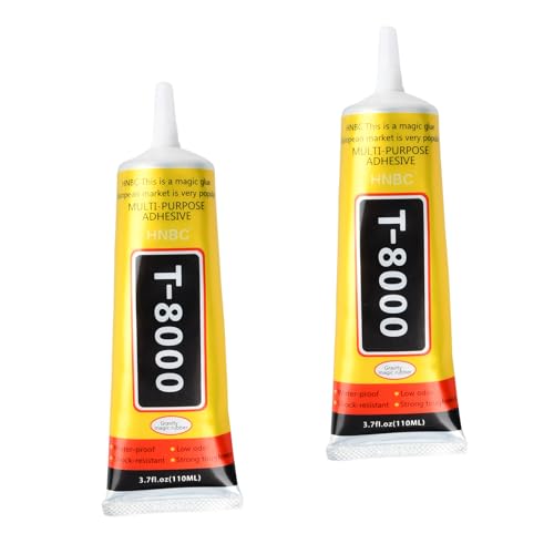 Ziyonix T8000 Phone Repair Adhesive 110ml- Clear Contact Electronic Components Glue, T8000 Multifunctional Phone Glue, Super glue for Screens, Jewelry, Electronics and Multi-Function Repairs (2)