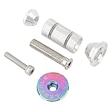 gabel 1 1/8 gewinde . Diese Extra Lange Headset Expander mit Top Cap Star Nut Stecker aus aluminium legierung körper, carbon stahl stecker und edelstahl schraube bietet hohe leistung und bessere stabilität