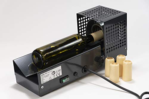 Termocapsuladora para cápsulas termorretráctiles en botellas de vino de vidrio 3
