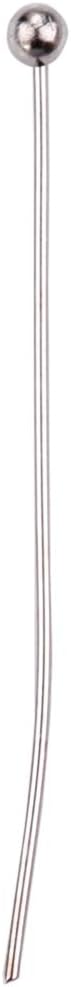 Ball Head pins Platinum for DIY Jewelry Making 40mm 200pcs - Image 2