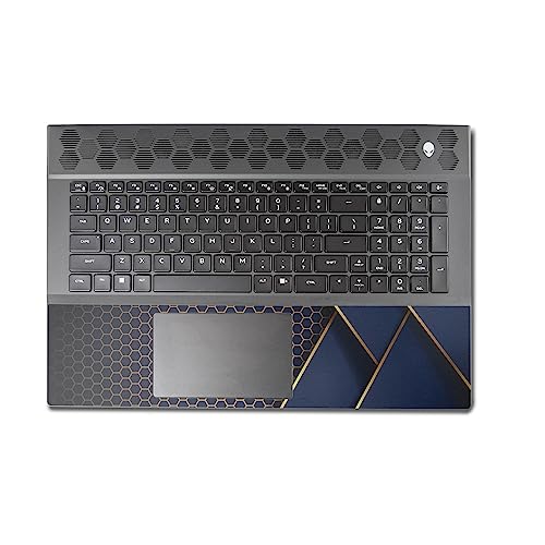Image of MightySkins Skin Compatible with Alienware M18 R1 (2023) Full Wrap Kit - Modern Hex | Protective, Durable, and Unique Vinyl Decal wrap Cover | Easy to Apply & Change Styles | Made in The USA