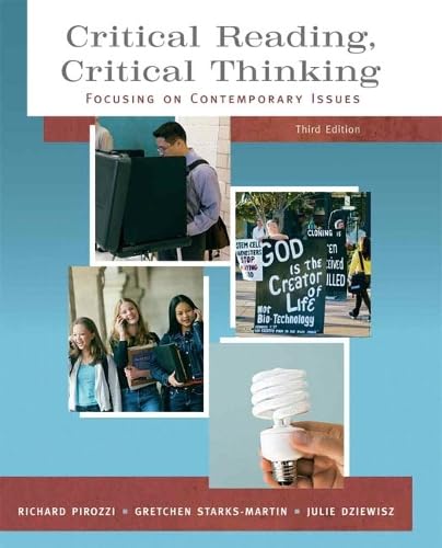 Critical Reading Critical Thinking: Focusing on Contemporary Issues (3rd Edition)