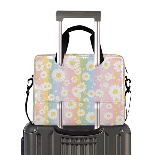 Funda para Laptop 15.6" con Asa y Correa Blanca miniatura 4