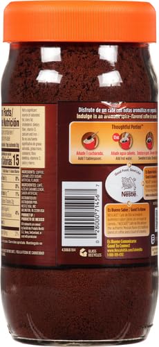 Image of Nescafe Cafe De Olla Instant Coffee, Cinnamon, 6.7 oz (Pack of 2)
