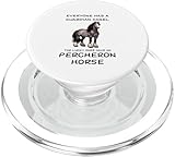 Caballo Percheron PopSockets PopGrip para MagSafe