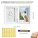 Pfotenabdruck Set Hund, Pfotenabdruck Set Katze, Pfotenabdruck Set Hund Und Katze, Tier Handabdruck Set, Bilderrahmen Aus Holz Pfotenabdruck Hund, Pfotenabdruck Set Hund Mit Digitale Keksform