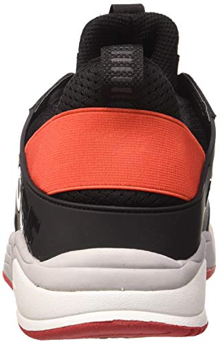 Image of Globe Men's Skateboarding Shoes, Black Black Red 10036, 7.5 UK