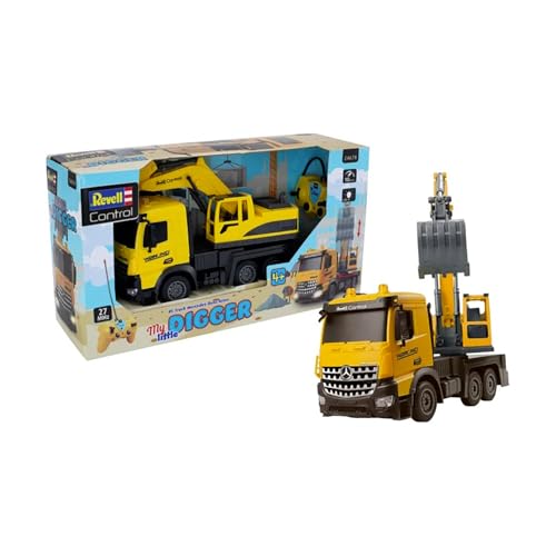 Camion radiocommandé Mercedes-Benz Arocs Revell Control, véhicule télécommandé enfant 4 ans