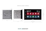 Blaupunkt Oslo 600 DAB Autoradio Apple CarPlay Android Auto Integriertes Navigationssystem (2002024000017)