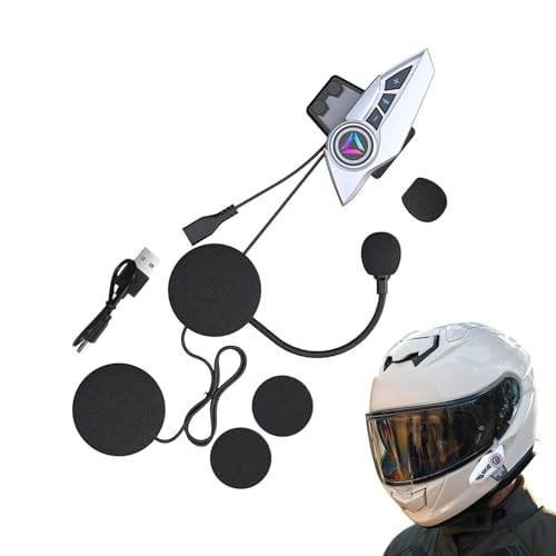 Écouteurs de moto étanches avec annulation de bruit et Bluetooth pour motards