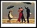 Germanposters Jack Vettriano The Singing Butler Poster Kunstdruck Bild im Alu Rahmen in schwarz 60x80cm
