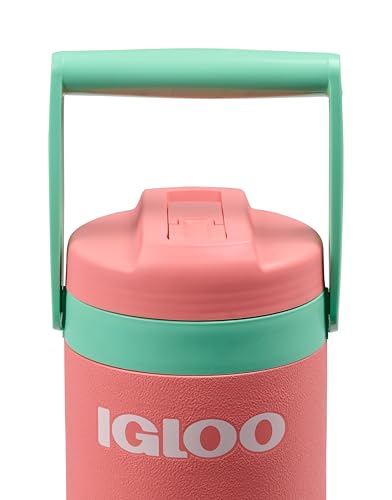 Image of Igloo 80oz Party Jug | Portable Beverage Dispenser | Flamingo Pink