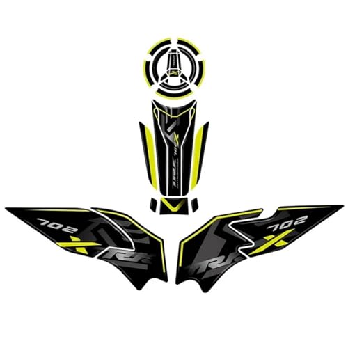 Protection latérale réservoir Benelli TRK 702X finition Couleur 10