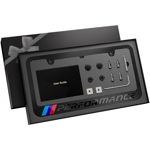 License Plate Frame (Black)