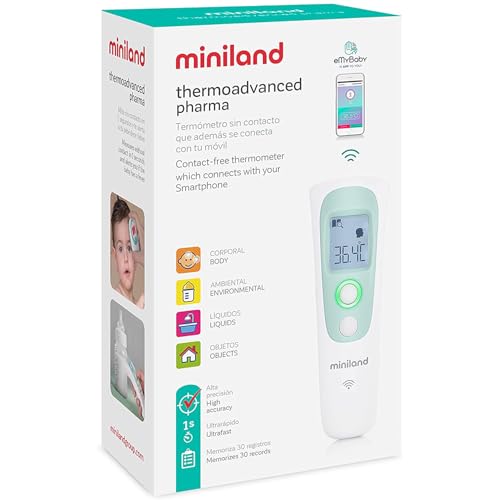 MINILAND THERMOADVANCED PHARMA Thermomètre Numérique de Haute Qualité