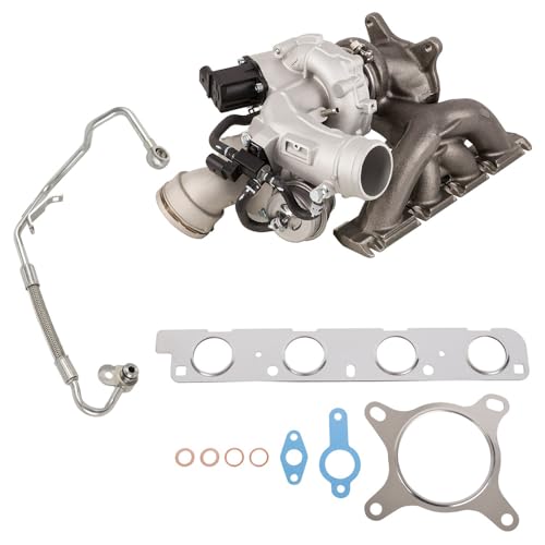 Turbocharger with Gaskets & Oil Line for VW/Audi