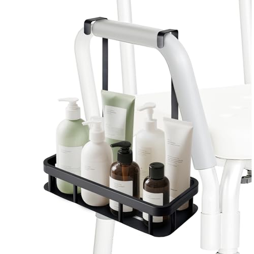 Shower Caddy Hanging, Showers Organizer Rack for Chair Bench for Elderly Seniors Disabled Shower...