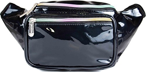 SoJourner Holographic Rave Fanny Pack - Packs for festival women, men | Cute