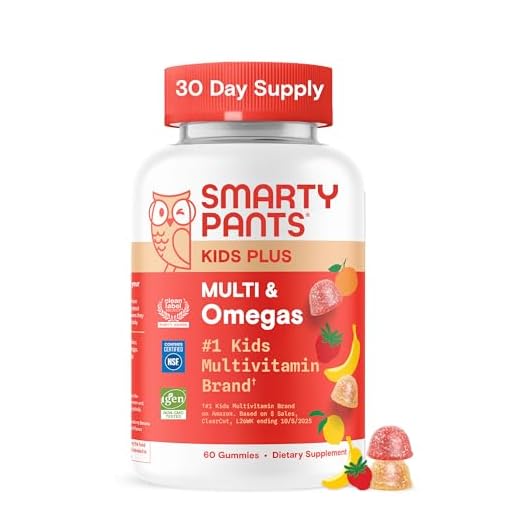 SmartyPants Kids Plus Multi Omegas Gummies