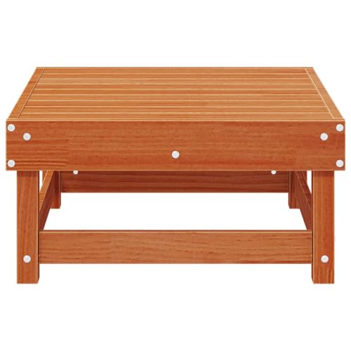 Meuble de jardin en pin massif marron ciré de haute qualité - 5