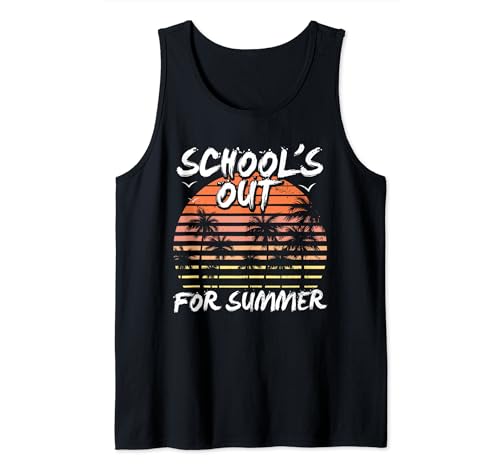 Schools Out for Summer Vacation Tee Camiseta sin Mangas