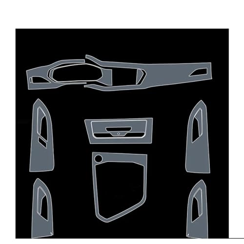 Film de protection en TPU haut de gamme pour console VW Tarek 2019