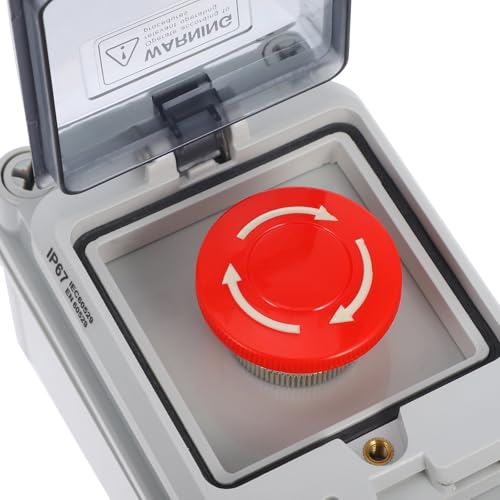 Interruptor de parada de emergencia impermeable que soluciona fallos en exteriores 3
