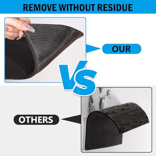 Spurtar Garage Wall Protector for Car Doors, 78 3/4' x 7 7/8' x 1/4" Ultra Thick Waterproof Self Adhesive Anti-Collision Mat - German Design (2 Pack)