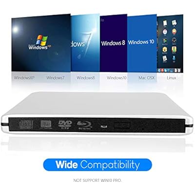 Cheap Douper External Blu Ray Dvd Cd Drive Portable Usb 3 0 3d Blu Ray Player Aluminum Alloy Bd Cd Dvd Rw Rom Burner Writer Rewriter Reader With Storage Case For Laptop