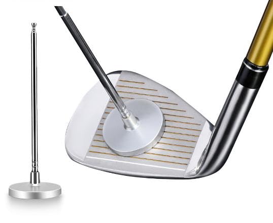 HH-GOLF Golf Alignment Rods, Golf Alignment Stick Corrector Lie Angle Tool, Golf Swing Training Aids Aiming Stick - Golf Club Face Aim, Visualize and Align Your Golf Shot
