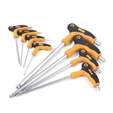 Il est facile d'arracher l'un des outils de l'ensemble et de se mettre travail avec une option de tige courte et longue, en fonction du couple que vous devez appliquer et de la pièce avec laquelle vous devez travailler.