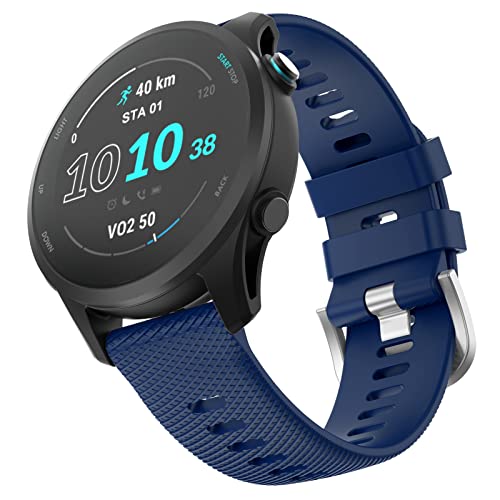 Bracelet montre silicone étanche et souple compatible Huawei Watch GT