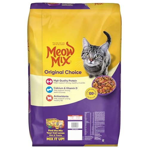 Meow Mix Original Choice Dry Cat Food, 22 Pound Bag - Image 5