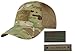Condor Flex Mesh Cap (Multicam) + PVC Flag & Warrior Patch, Highly Breathable Fitted Tactical Operator Hat (L/XL)